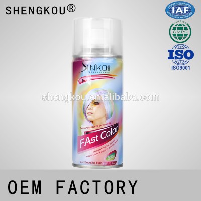 OEM Manufacturer Instant Washable Temporary Hair Color Spray