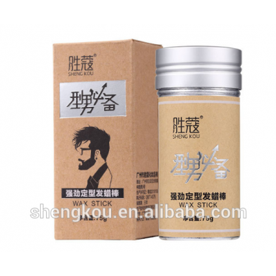 Guangzhou hair products suppliers hair styling wax stick edge control broken hair finishing OEM 2.65oz