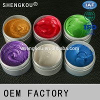 Easy Color Hair Clay Natural Hair Colouring Pomade Water Based Hair Mud