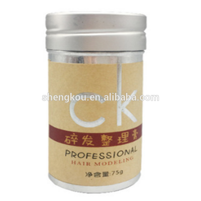 Guangzhou best hair products manufacturer hair styling wax stick broken hair finishing private label 75g